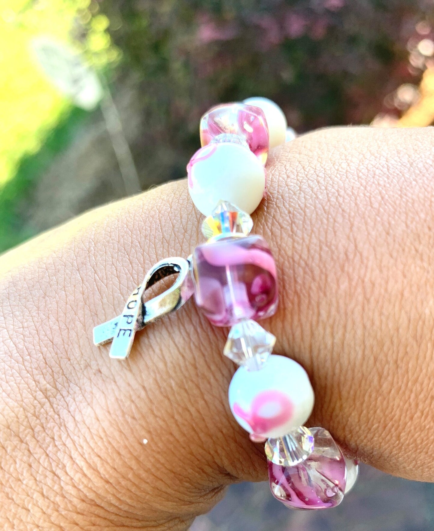 Breast Cancer Bracelet