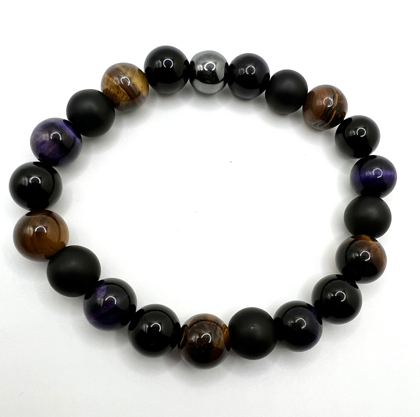 Men’s Onyx/Tiger Eye Bracelet