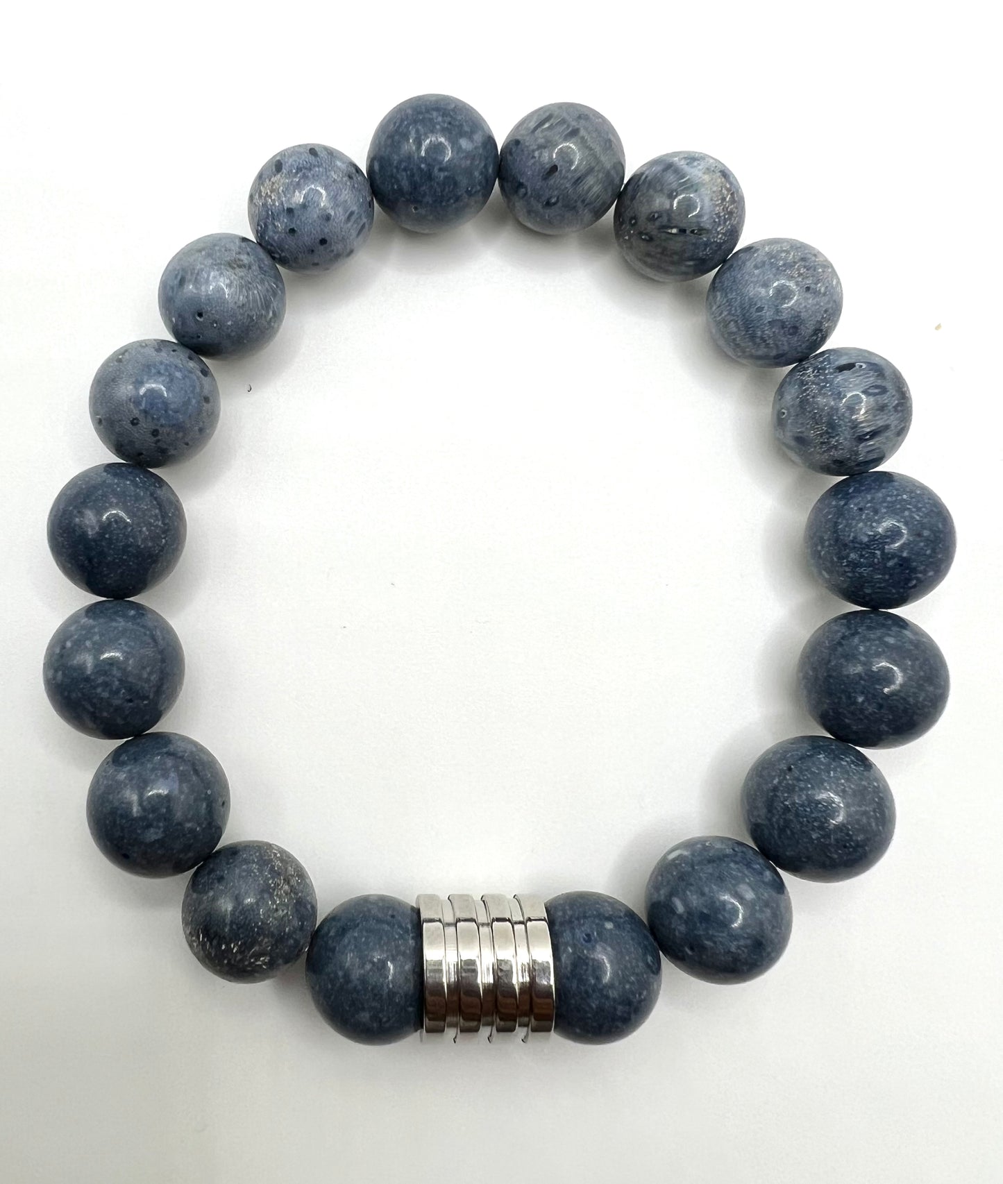 Men’s Denim Lapis Bracelet