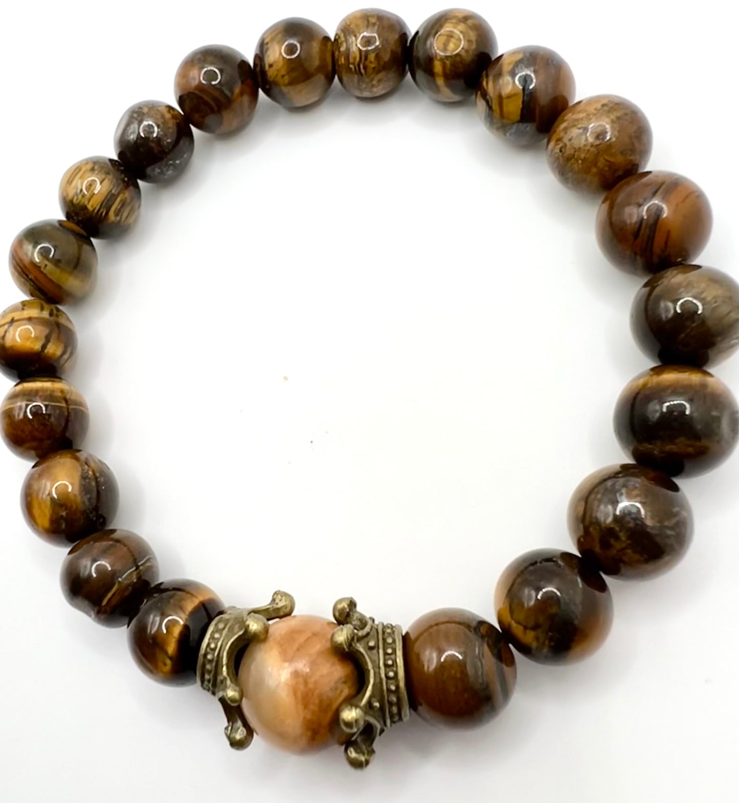 Men’s Jade/Agate/Tiger Eye Bracelet