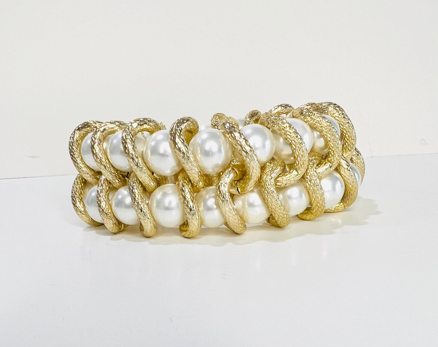 Pearl and Gold Bracelet