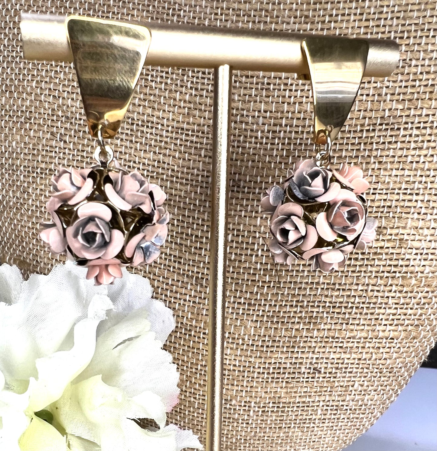 Flower Charm Earrings